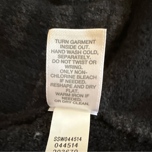 Pure J. Jill Knit Cardigan Size 3X Gray Black Comfy Warm Soft Plus Size Casual - Picture 6 of 9